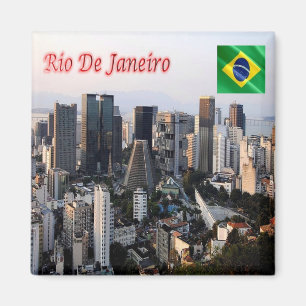 zBR026 RIO DE JANEIRO, Centre, Brasilien, Kühlschr Magnet