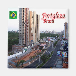zBR034 FORTALEZA, Brasilien, Amerika, Kühlschrank Magnet