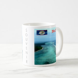 zBZ005 BELIZE Barrier Reef, Amerika Kaffeetasse