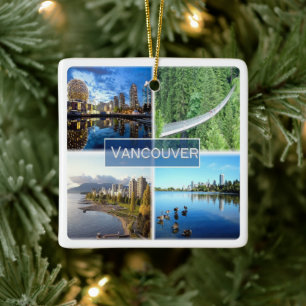 zCA008 VANCOUVER-Mosaik, Kanada, Amerika, Keramikornament