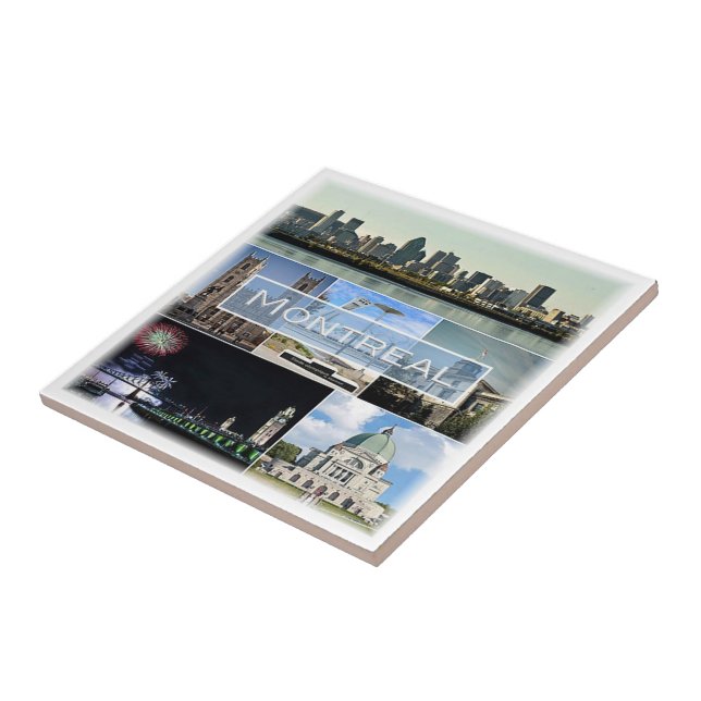 zCA010 MONTREAL, Mosaik, Kanada, Amerika, Fliese (Seite)