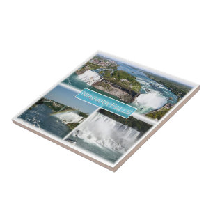 zCA012 NIAGARA FALLS from Rainbow bridge, Fliese