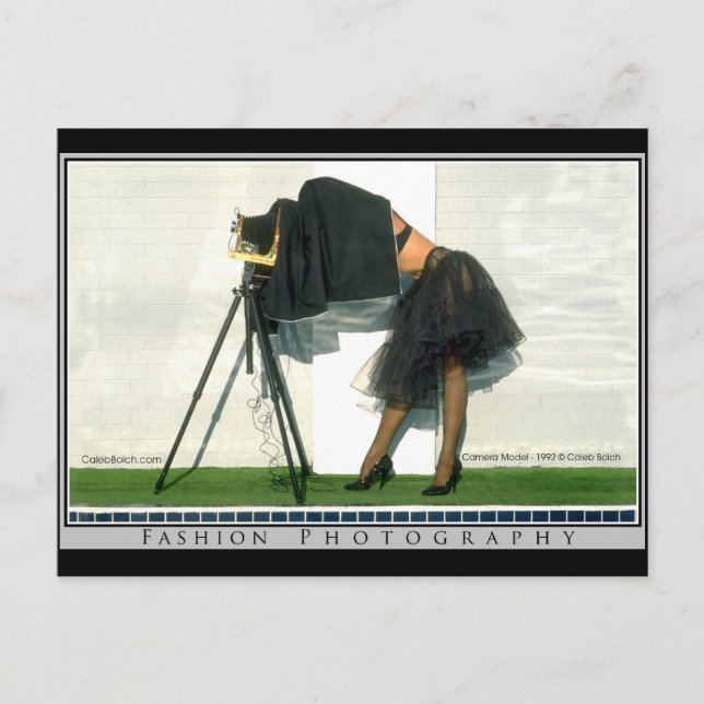 ZCameraModel Postkarte (Vorderseite)