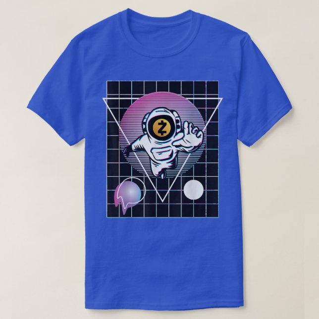 Zcash Astronaut T - Shirt (Design vorne)