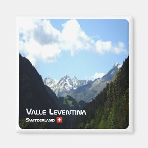 zCH020 LEVENTINA TAL Schweiz - Kühlschrankmagnet Magnet