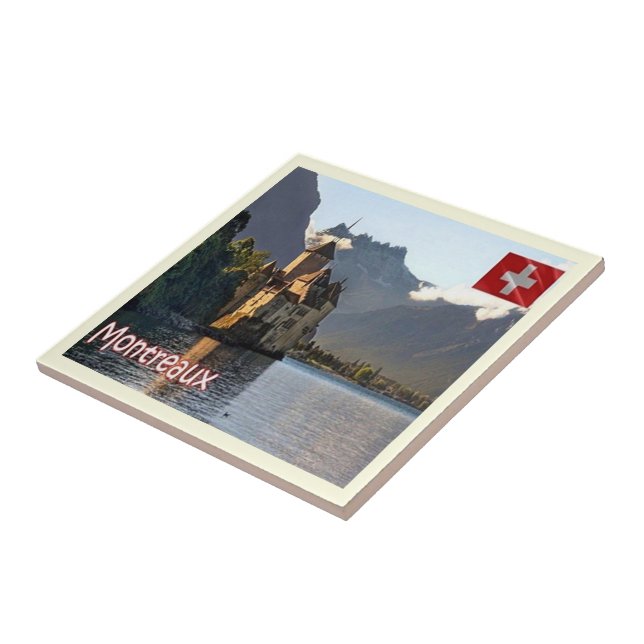 zCH029 MONTREAUX Schweiz - Fliese (Seite)