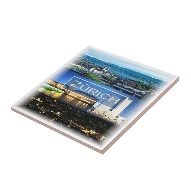 zCH040 ZÜRICH Schweiz, Fliese (Seite)