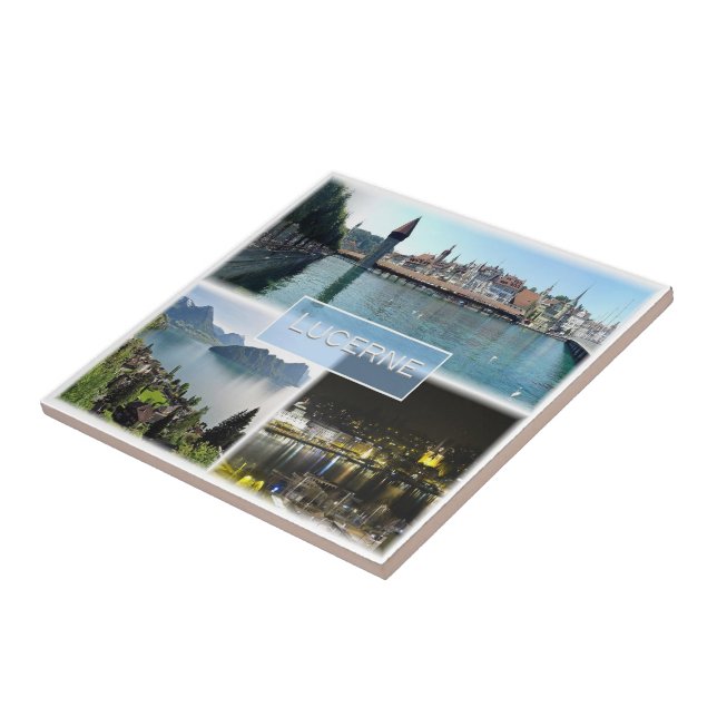 zCH043 LUCERNE Schweiz, Fliese (Seite)