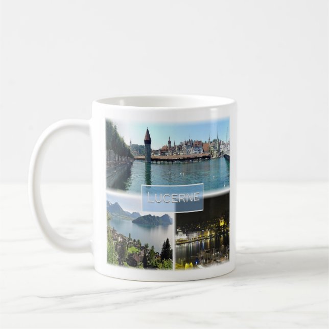 zCH043 LUCERNE Schweiz, Kaffeetasse (Links)