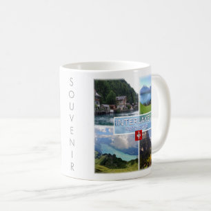 zCH051 INTERLAKEN Lake Thun Thunerse Swiss, Kaffeetasse