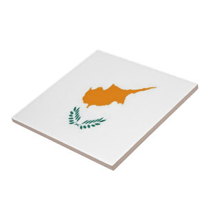 ZCY001 CYPRIOT FLAG, Zypern, Fliese