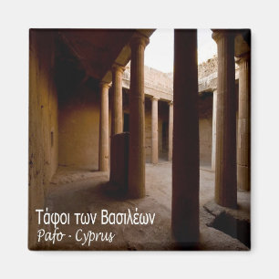 ZCY021 DIE TOMBEN DER KINDER, Zypern, Kühlschrank Magnet