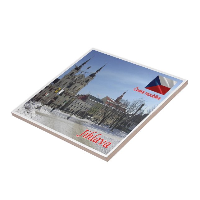 ZCZ006 JIHLAVA Tschechische Republik, Fliese (Seite)