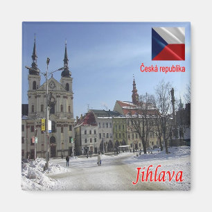 ZCZ006 JIHLAVA Tschechische Republik, Kühlschrank Magnet