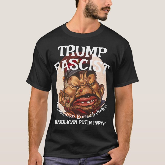 ZDB FBI CBP TRUMP REPUBLIKANISCHE PARTEI USA AMERI T-Shirt (Vorderseite)