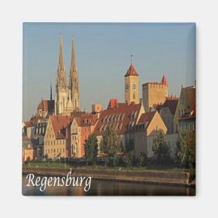 zDE007 REGENSBURG Deutschland, Kühlschrank Magnet