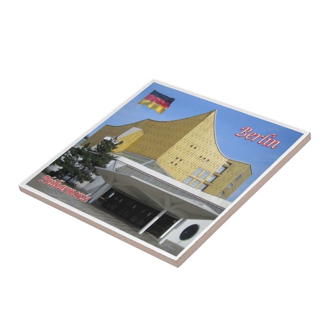 zDE010 BERLIN Philharmonie Deutschland, Fliese (Seite)
