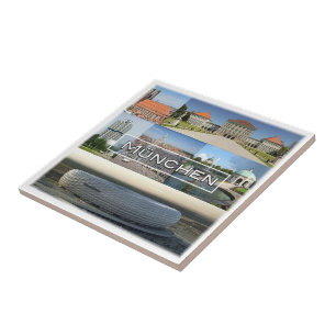 zDE012 MÜNCHEN, Mosaik, Deutschland, Fliese