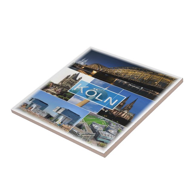 zDE013 KÖLN Deutschland, Fliese (Seite)