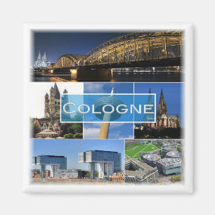 zDE016 KÖLN KÖLN Germany - Fridge Magnet