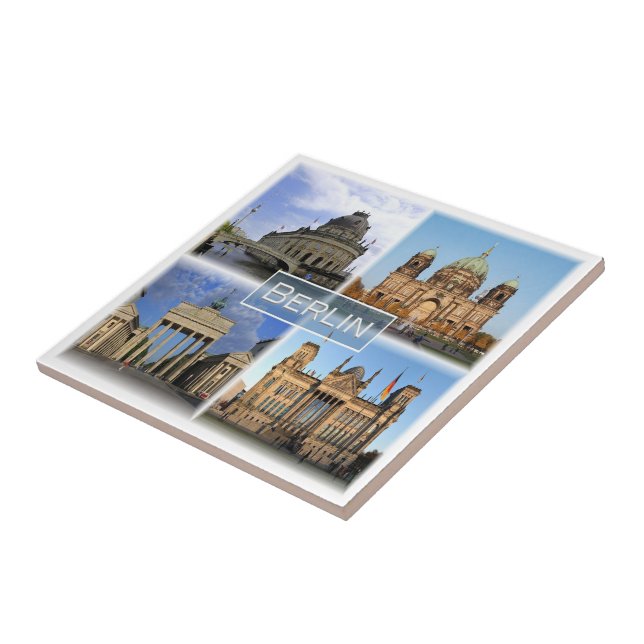 zDE018 BERLIN Deutschland, Fliese (Seite)