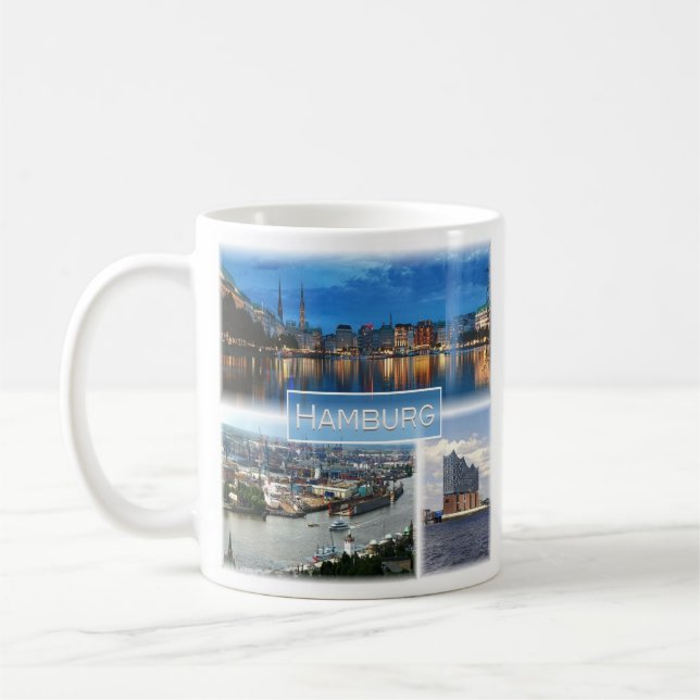 zDE021 HAMBURG Deutschland, Kaffeetasse (Links)