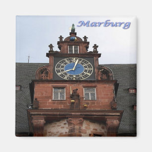 zDE039 MARBURG eigene Halle Deutschland, Kühlschra Magnet