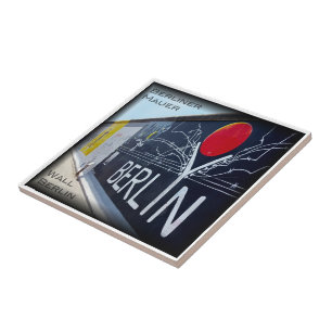 zDE050 BERLIN WALL Deutschland, Fliese