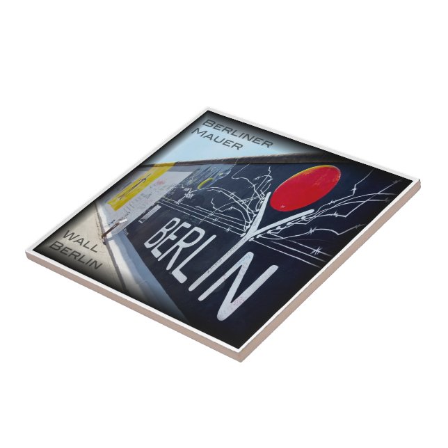 zDE050 BERLIN WALL Deutschland, Fliese (Seite)