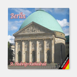 zDE062 BERLIN Saint Hedwig Kathedrale, Kühlschrank Magnet