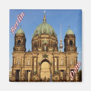 zDE067 BERLIN Berliner Dom, Deutschland, Kühlschra Magnet