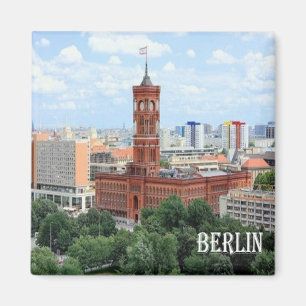 zDE072 BERLIN Ansicht Deutschland, Kühlschrank Magnet