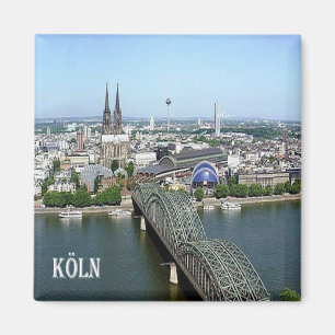 zDE078 KÖLN COLONIA Deutschland, Kühlschrank Magnet