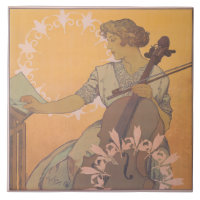 Zdenka Cerny Poster von Alphonse Mucha