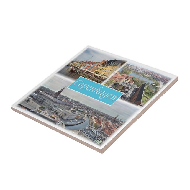 zDK003 KOPENHAGEN Dänemark, Fliese (Seite)