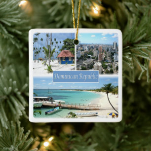 zDO005 DOMINIKANISCHE REPUBLIK, Mosaik, Keramikornament