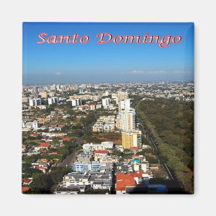 zDO008 SANTO DOMINGO, Dominikanische Republik, Küh Magnet