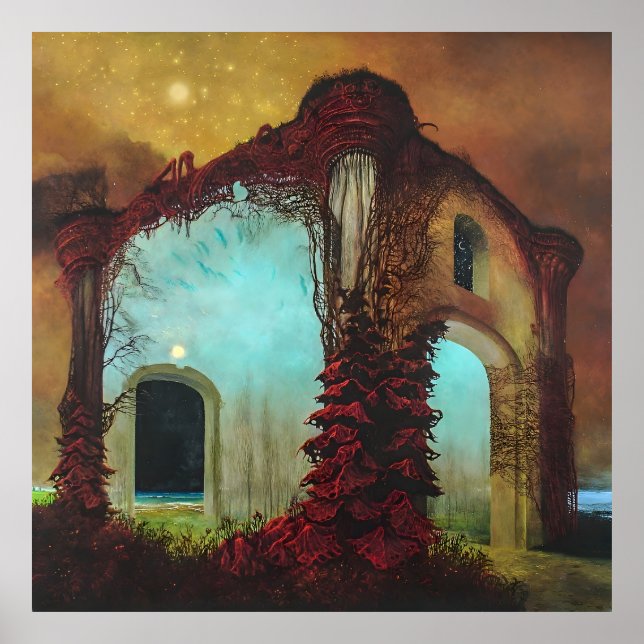 Zdzislaw Beksinski art Poster (Vorne)