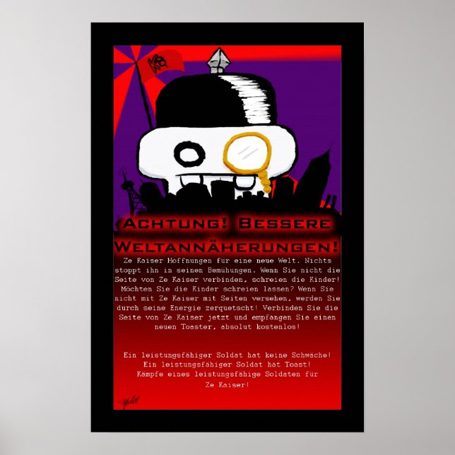 Ze Kaiser Poster (Vorne)