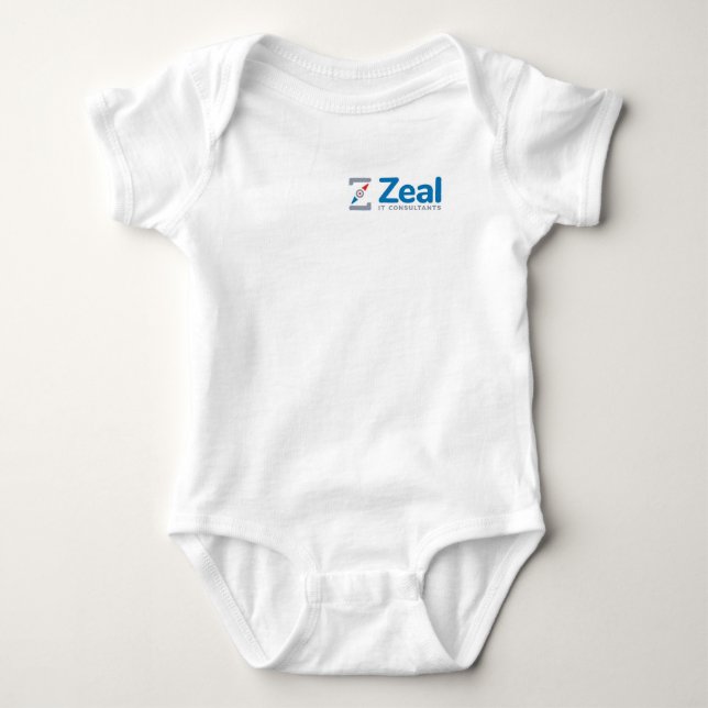 Zeal Baby Onsie Strampler (Vorderseite)