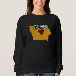 ZEARING IOWA IA USA Hübsche Souvenir-Werbung US- Sweatshirt