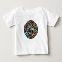 Zebra 1 baby t-shirt