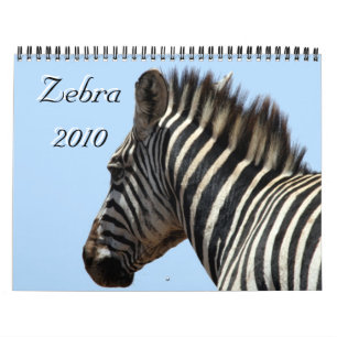 Zebra 2010 kalender