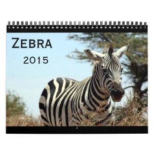 Zebra 2015 kalender