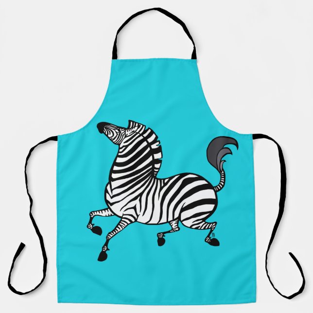 Zebra 3 Schürze (Vorderseite)
