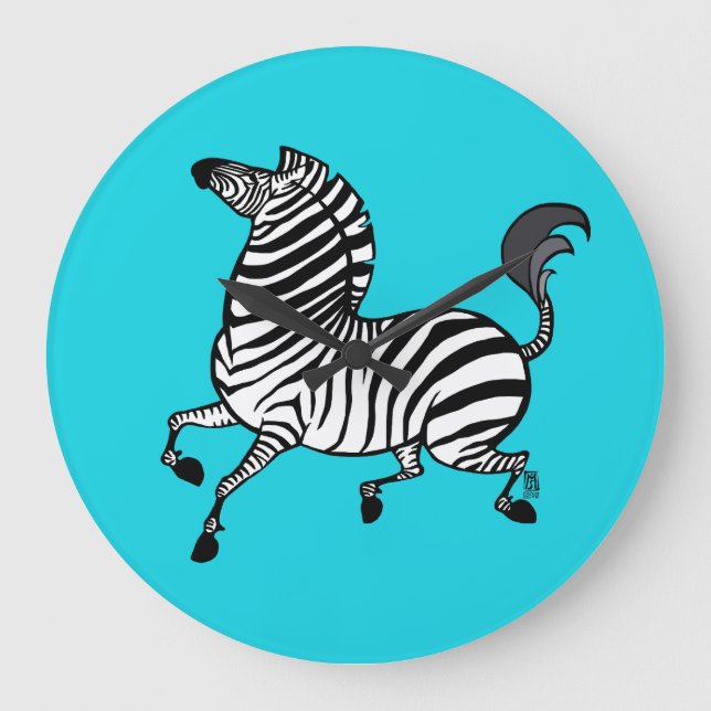 Zebra 3 Uhr (Vorderseite)