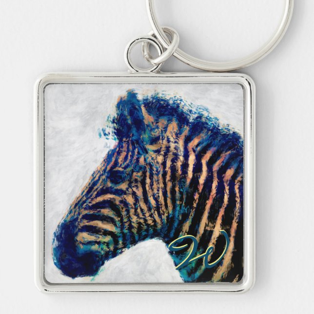 Zebra 4 schlüsselanhänger (Vorne)