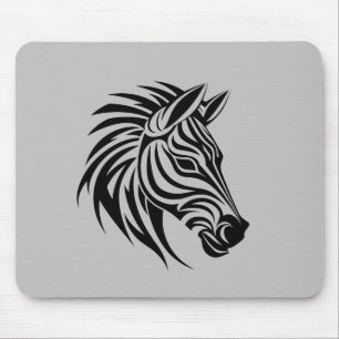 Zebra Animal Freedom World Wildlife Wonder Vector Mousepad