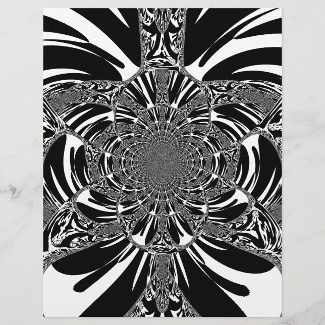 Zebra Animal Print Kaleidoskop Vektor (Vorderseite)