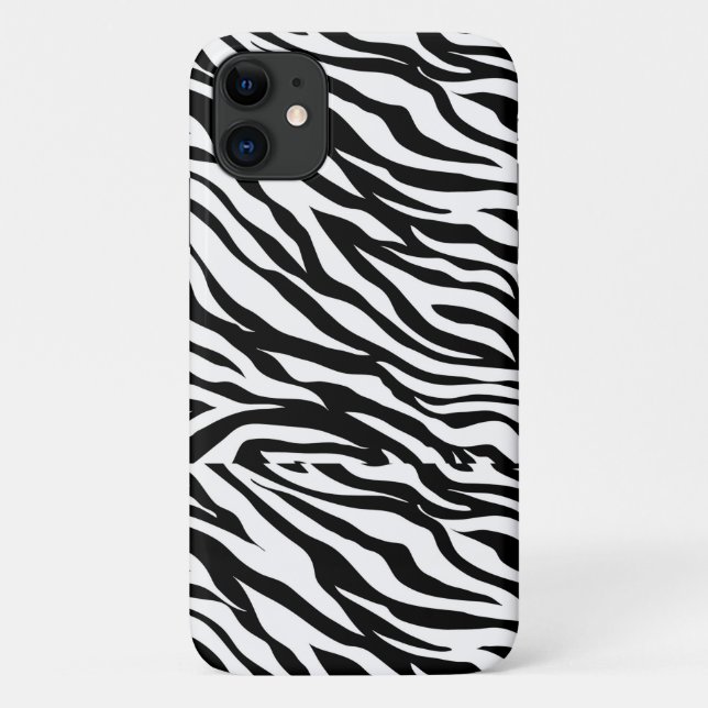Zebra Animal Skin Print Pattern-15391 Case-Mate iPhone Hülle (Rückseite)